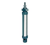 RIEGLER 105762-1.DM.12010 - Cilindro rotondo, a doppia azione, magnete, diametro pistone 12, hub 10, M5, 1 pz