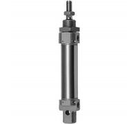 RIEGLER 105807-1.DMD.20080 - Cilindro rotondo, a doppia azione, magnete, diametro pistone 20, hub 80, G 1/8, 1 pezzo