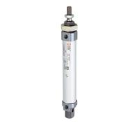 RIEGLER 105831-1.EM.16010 - Cilindro rotondo, ad azione semplice, magnete, diametro pistone 16, hub 10, M5, 1 pz