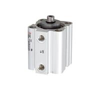 RIEGLER 105957-3.EMF.20025 - Cilindro a corsa corta, effetto semplice, magnete, diametro pistone 20, hub 25, M5, 1 pz