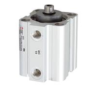 RIEGLER 105960-3.EMF.32010 - Cilindro a corsa corta, effetto semplice, magnete, diametro pistone 32, hub 10, G 1/8, 1 pz