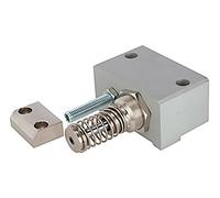 RIEGLER 106380-455.33-M terminale regolabile, ammortizzatore, asta pistone cilindrica, diametro 32, 1 pezzo