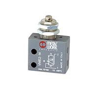RIEGLER 106390-511.152 - Minivvalvola, 3/2, pestello, montaggio a pannello, NC, M5 laterale, 1 pezzo
