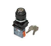 RIEGLER 106411-512.513 - Mini valvola manuale 3/2, NC, bistabile, 4 mm lateralmente, 1 pezzo