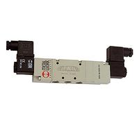 RIEGLER 106569-517.302 - Valvola elettrica a 5/3 vie, valvola centrale, G 1/4, 24 V DC, 1 pezzo