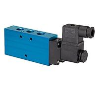 RIEGLER 106592-517.422 - Valvola a 5/2 vie, elettromagnetica, monost. G 1/4 24 VDC, 1 pezzo