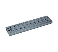 RIEGLER 106630-520.10-18 - Piastra di base multipla per valvole direzionali, 10 posizioni di valvola, G 1/8, 1 pezzo