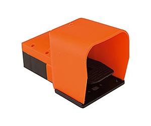 RIEGLER 106665-513.103 - Valvola a pedale monostabile, con protezione per i piedi, 4 mm, 1 pezzo