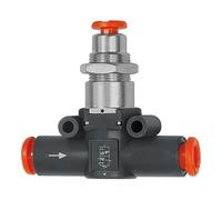 RIEGLER 106790-490-6 - Valvola 3/2 direzioni, pneum. NC, tubo flessibile, per tubo Ø 6, 1 pz