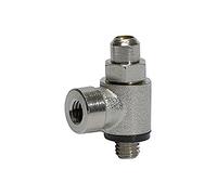 RIEGLER 106920-358.018-1/8 valvola di ritegno dell'acceleratore, valvola di scarico («C») G 1/8 i., G 1/8, 1 pezzo