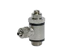 RIEGLER 106973-359.018-6 - Valvola a farfalla, valvola a farfalla, con chiusura rapida G 1/8, Schl.6/4, 1 pz