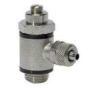 RIEGLER 106974 - 359.018 - 8 Valvola a farfalla, valvola a farfalla, valvola a sgancio rapido, G 1/8, Schl.8/6, 1 pezzo