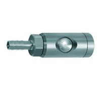 Riegler 107588 - Giunto di sicurezza Raccordi con bottone automatico I.D. 7.4, girevole, 1.4404, I.D. 13