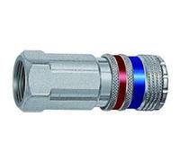 RIEGLER 107593-416.38-I - Giunto di sicurezza NW 7,6, in acciaio/ottone zincato, G 3/8 IG, 1 pezzo