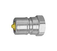 RIEGLER 107734-242.52 B - Nipplo senza eliminatore di pressione, serie B, NW 10, G 3/8 IG, 1 pezzo