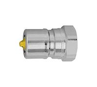 RIEGLER 107738-242.61 B - Nipplo con eliminatore di pressione, serie B, NW 6,3, G 1/4 IG, 1 pezzo