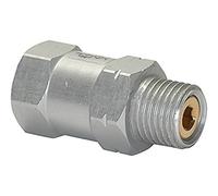 RIEGLER 108428-SVKG 1826 valvola di flusso, AG u, alluminio, sedute a sfera. pu = -0,3 bar l/min 2,3, 1 pezzo