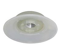 RIEGLER 108458-PFG 1080-2 - Aspiratore piatto rotondo, Ø 80 mm, silicone, 1 pezzo