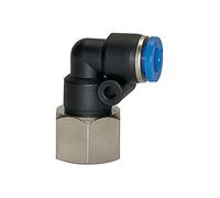 RIEGLER 109342-168.018-4 - Raccordo a L "Serie blu", girevole, G 1/8 interno, Ø 4 mm, 1 pezzo