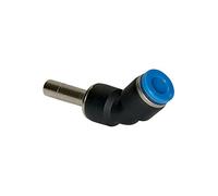 RIEGLER 109888-156.1212 - Connettore 45°, nipplo da 12 mm, serie blu, Ø 12, 1 pezzi