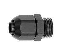 RIEGLER 11.0421/0-1 - Raccordo a vite per tubo flessibile in PVC, 8 mm x 10,2 mm, filettatura G 3/8", lunghezza 31 mm