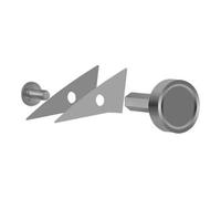 RIEGLER 114389-MH-41 - Supporto magnetico per pistola ad aria compressa e liquido, 1 pezzo