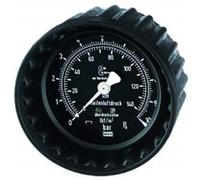 RIEGLER 114539-36.38 - Manometro, 0-10 bar/140 psi, ø 63 mm, G 1/4, posteriore, 1 pezzo