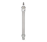 RIEGLER 114803-11.DM.12025 - Cilindro rotondo "MI" a doppia azione, diametro pistone 12, corsa 25, M5 x 0,8, 1 pz