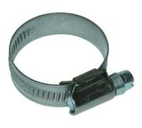 Riegler 115445 - Fascetta stringitubo filettata a vite in acciaio cromato, 16,0 - 25,0