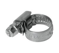Riegler 115446 - Fascetta stringitubo filettata a vite in acciaio cromato, 16,0-25,0