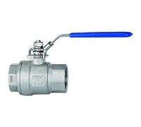 RIEGLER 115735-395.03-E - Rubinetto a sfera in acciaio INOX "valve line" 1.4408/1.4301, G 1/2, DN 15, 1 pezzo