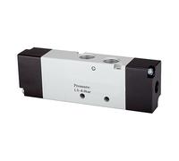 RIEGLER 116074-516.7001 valvola a 5/3 vie, pneumatica, "4A" centrale, G 1/8, 400 l/min, 1 pezzo