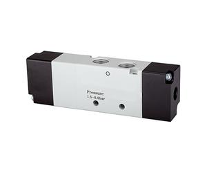 RIEGLER 116078-516.7005 - Valvola pneumatica a 5/3 vie, "4A", sfiato centrale, G 3/8, 1 pezzo