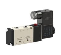 RIEGLER 116129-517.2006 - Valvola elettropneumatica a 5/2 direzioni, monostabile, G 1/2, 24 V DC, 1 pezzo