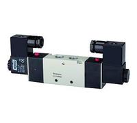 RIEGLER 116139-517.2202 - Valvola elettrica a 5/2 vie, 4 V, bista, G 1/8, 24 VDC, 750 l/min, 1 pezzo