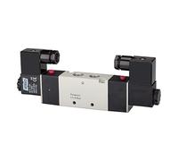 RIEGLER 116140-517.2203 - Valvola elettrica a 5/2 direzioni, 4 V, bista, G 1/4, 24 VDC, 850 l/min, 1 pezzo