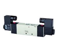RIEGLER 116152-517.3001 - Elettrico a 5/3 vie, 4 V, centrale con G 1/8, 24 VDC, 400 l/min, 1 pezzo