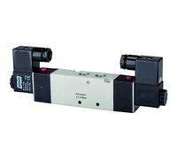 RIEGLER 116186-517.3500 - Valvola elettropneo a 5/3 direzioni, centrale ventilata, M5, 230 V, 50 Hz, 1 pezzo