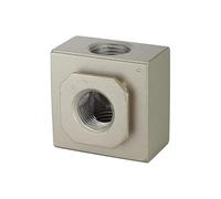 RIEGLER 116477-GZ 33 - Distributore "G", con 2 uscite, BG 400, G 1/2, PE 0-9 bar, 1 pezzo