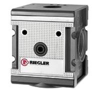 RIEGLER 133132-T 45 - Distributore multifix, versione larga, BG 4, G 1, 4 uscite, 1 pezzo