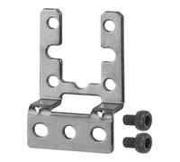 RIEGLER 133385-DIM10-BFWS - Staffa di fissaggio verticale, per manometro digitale, 1 pz