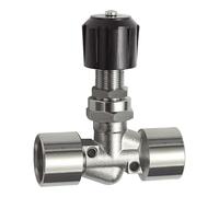 RIEGLER 136230-210.89-N valvola ad ago, MS vern, per montaggio a pannello, IG/IG, Rp 1/8, DN 4, 1 pezzo