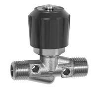 RIEGLER 136241-213.42-N - Valvola ad ago, in ottone nichelato, AG/AG, R 1/2, DN 8, 1 pz