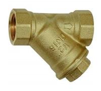 RIEGLER 140988-60-3 M-0,2 - Parafanghi in ottone bianco, G 1/2, DN 15, MW 0,2 mm, 1 pezzo