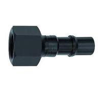 RIEGLER 141732-426.54-NPT Nipplo per frizioni NW 11, ISO 6150 C, acciaio, NPT 3/4 IG, 1 pezzo