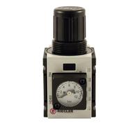 RIEGLER 142400-FUM 7008-KM - Regolatore di pressione "FUTURA-mini", compatto mano, BG 0, G 1/4, 0,5-8 bar, 1 pezzo