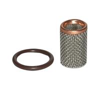 RIEGLER 143335-60-8/ETS-0,6 - Set di pezzi di ricambio, paraspruzzi in ghisa rossa, per dimensioni di collegamento 2, MW 0,6, 1 pezzo