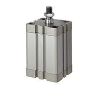 RIEGLER 15.DMA.80225 - Cilindro compatto serie ACE, doppia azione con magnete, pistone da 80 mm, hub da 225 mm, attacco G 1/8", M16 x 1,25