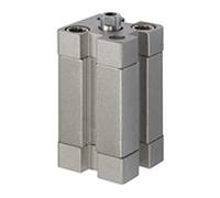 RIEGLER 15.EMI.63005 Serie ASE - Cilindro compatto, semplice da usare, con magnete, filettatura interna, pistone da 63 mm, corsa da 5 mm, attacco G 1/8", M10 x 1,5