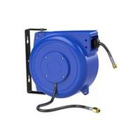 RIEGLER 206189 - Avvolgitubo ad aria compressa/acqua in PVC, ø 12 x 8R1/4-R3/8 8 m, 1 pezzo